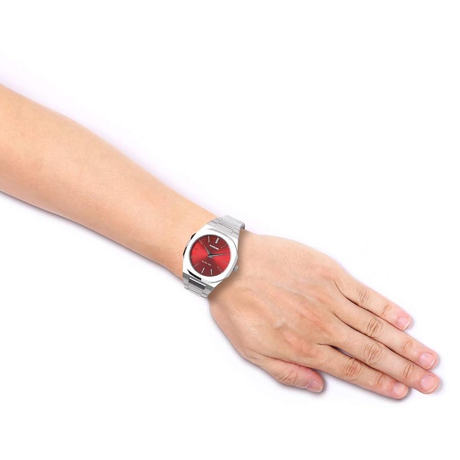 D1 MILANO ULTRA THIN 赤腕時計 Amazon.co.jp: Authorized Dealer D1MILANO Men's UTBJ05 Ultra